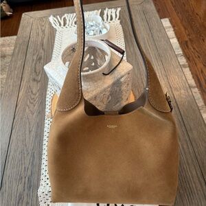 Coach Brooklyn 28 in suede -cedar